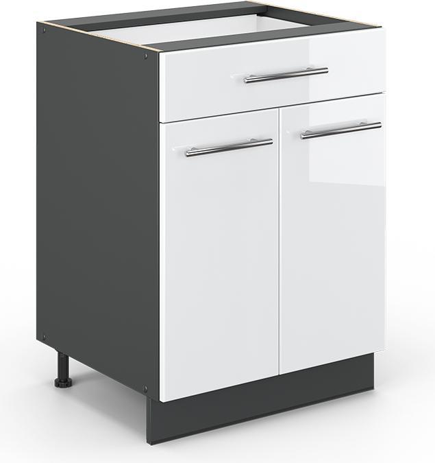 Vicco Fame-Line mit Schublade, ohne Arbeitsplatte (60 x 51.60 x 82 cm)