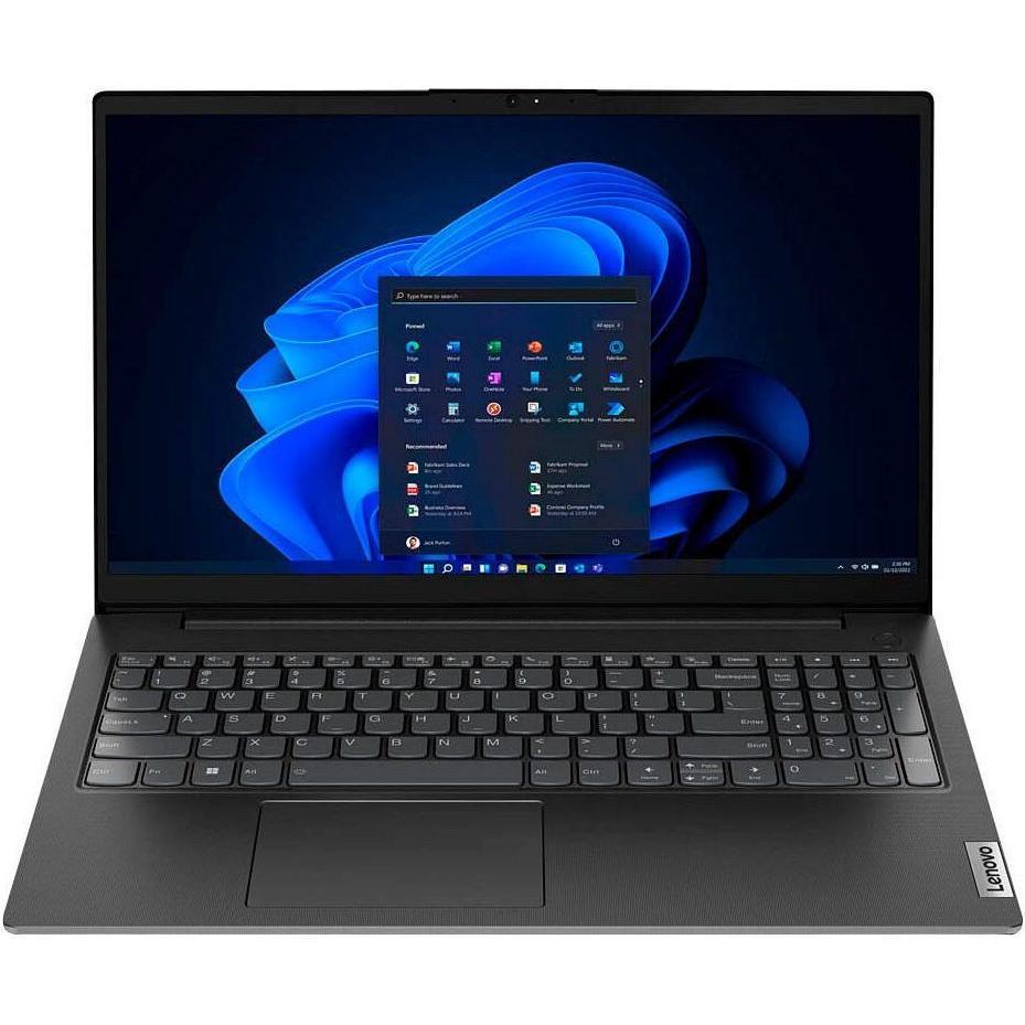 Lenovo V15 G2 (15.60", Intel Celeron N5100, 8 GB, 256 GB, DE), Notebook, Schwarz