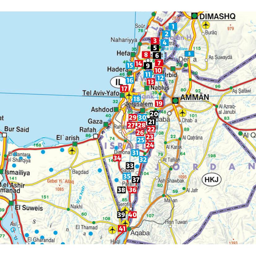 Thumbnail - Israel. Das Heilige Land - von Galiläa bis Eilat, Ratgeber von Winfried Borlinghaus