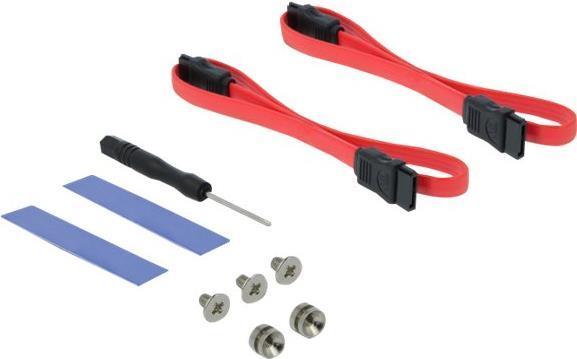 Image du produit Delock Adaptateur de bus hôte PCI-Ex16v4 - M.2 Key-B, M.2 Key-M, mSATA