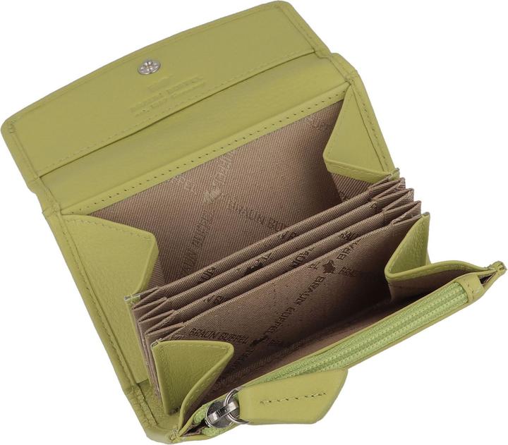 Actual product image Braun Büffel Joy wallet RFID protection leather 10.5 cm