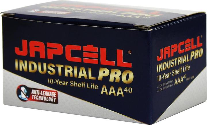 Actual product image Japcell AAA / LR03 Industrial Pro (40 pcs., AAA)