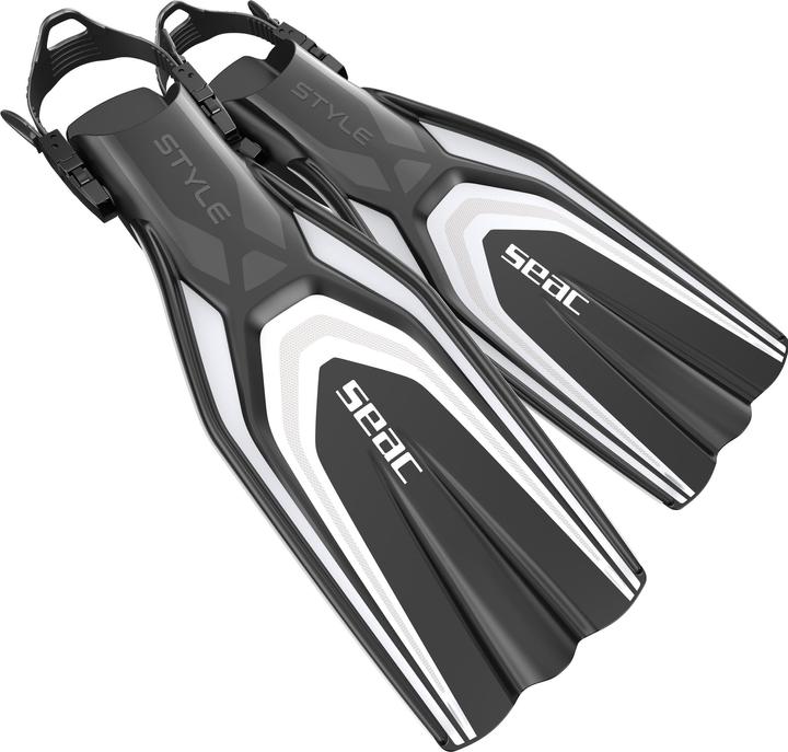 Actual product image Seac Device Fin Style Blue M/L (42, 44)