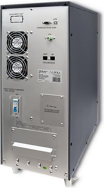 Actual product image Qoltec Pure Sine Wave 53044 (8000 W, Online double converter UPS)