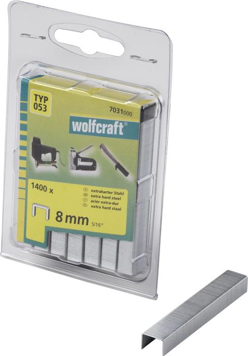 Produktbild wolfcraft 1400 Breitrückenkl. x-hart Typ053, 8mm