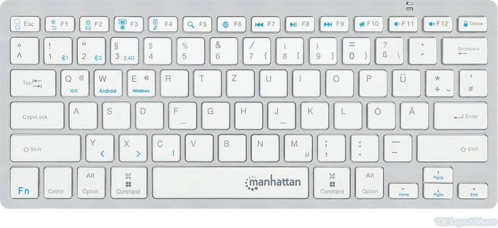 Produktbild Manhattan Ultra Slim Dual-Mode (Deutschland, Kabellos)