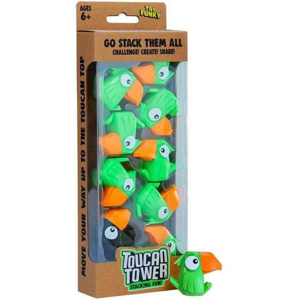 Diakakis Toucan Tower - Stacking Fun - grün