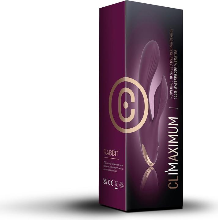 Productafbeelding Rocks-Off Lyanna Konijn Vibrator - Paars Goud