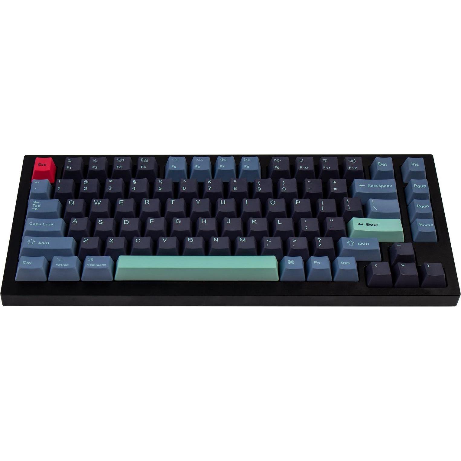 Thumbnail - Keychron Key DouShot PBT Hacker, Maus + Tastatur Zubehör, Schwarz, Grün, Grau