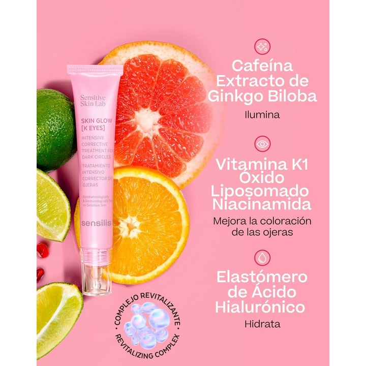 Produktbild Sensilis Skin Glow K Augenpflege 15ml (Crème, 15 ml)