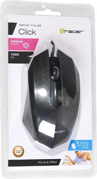 Produktbild Tracer Click Maus USB Typ-A Optisch 1000 DPI (Kabelgebunden)