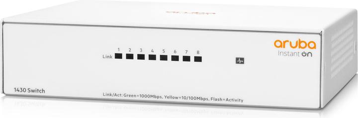 Produktbild HPE Aruba Instant On 1430 8G, Non gestito, L2, Gigabit Ethernet (10/100/1000) (8 Ports)