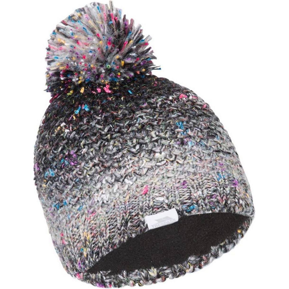 Trespass, Damen, Mütze, ZABELLA Pommelmütze, Schwarz, (One Size)