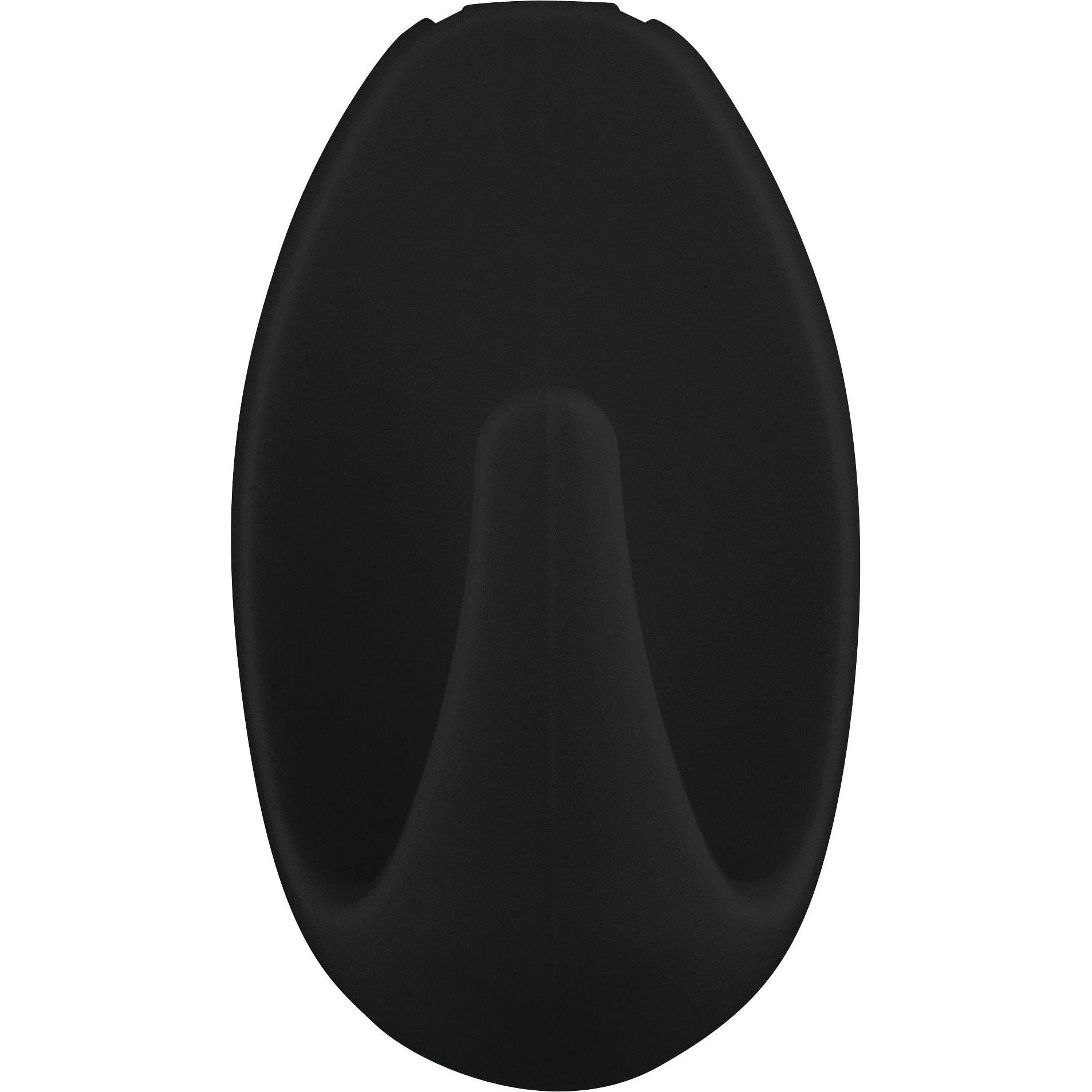 tesa, Chiodo adesivo + Gancio adesivo, Powerstrips Klebehaken SMALL Oval - 3 x selbstklebende Wandhaken