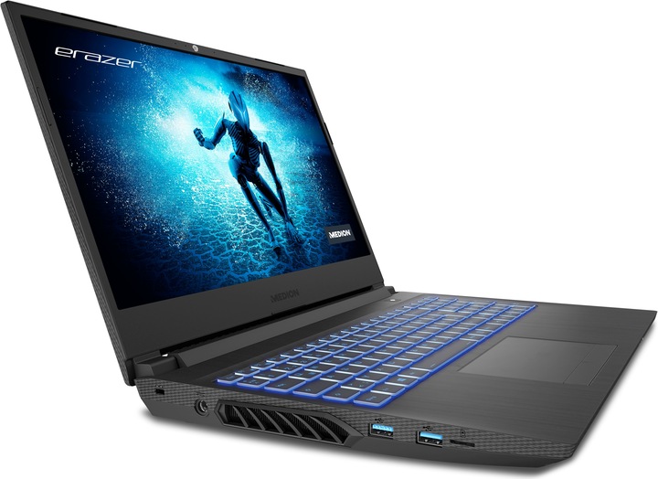 Image du produit Medion Erazer Deputy P25 RTX 3060 (15.60", AMD Ryzen 7 5800H, 16 Go, 1000 Go, CH)