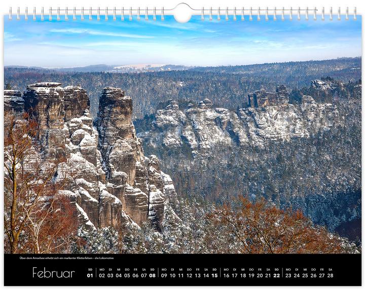 Produktbild Kalender Schsische Schweiz 2026 (40 x 30 cm, Kein Einband, Deutsch)