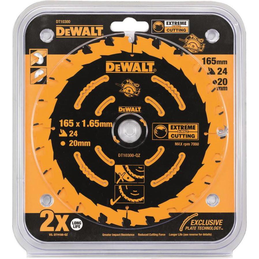 Thumbnail - DeWalt, Sägeblatt, KSB 165x20 24 WZ 18° für DWE550 DT10300
