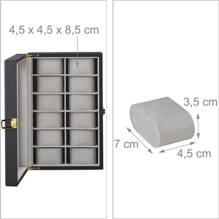 Produktbild Relaxdays Uhrenbox