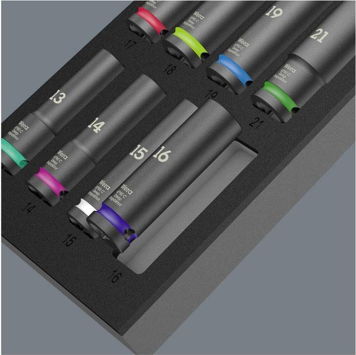 Actual product image Wera Foam insert 8790 C Impactor Deep Set 1 9725