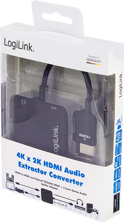 Actual product image LogiLink HDMI audio converter (Digital -> Digital, Audio Splitter)