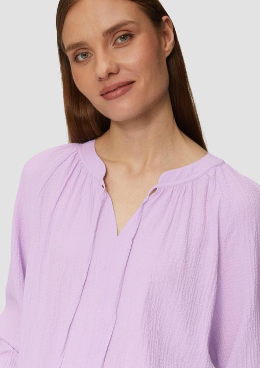 Produktbild s.Oliver Bluse Strukturierte Bluse mit Raffdetails (36)