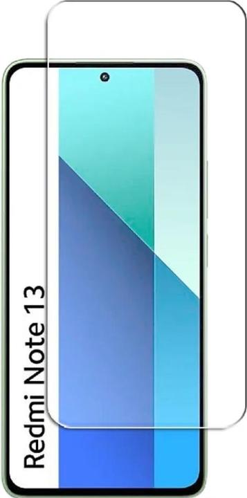 Produktbild Screenguard Xiaomi Redmi Note 13 4G Panzerglas Schutzfolie Case Friendly Design (1 Stück, Xiaomi Redmi Note 13 4G)