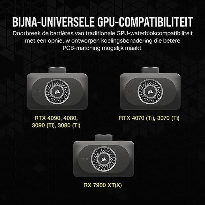 Immagine prodotto Corsair iCUE LINK XG3 RGB HYBRID GPU Water block (4090/4080)