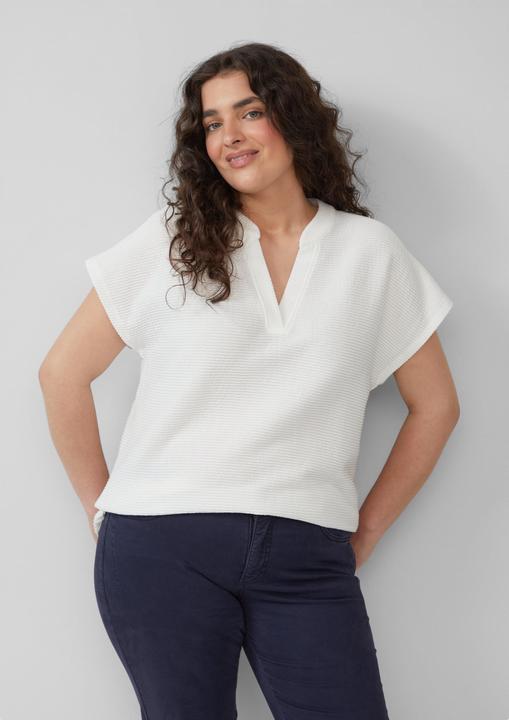 Produktbild S.Oliver T-Shirt T-Shirt aus Viskosemix im Relaxed Fit (46)
