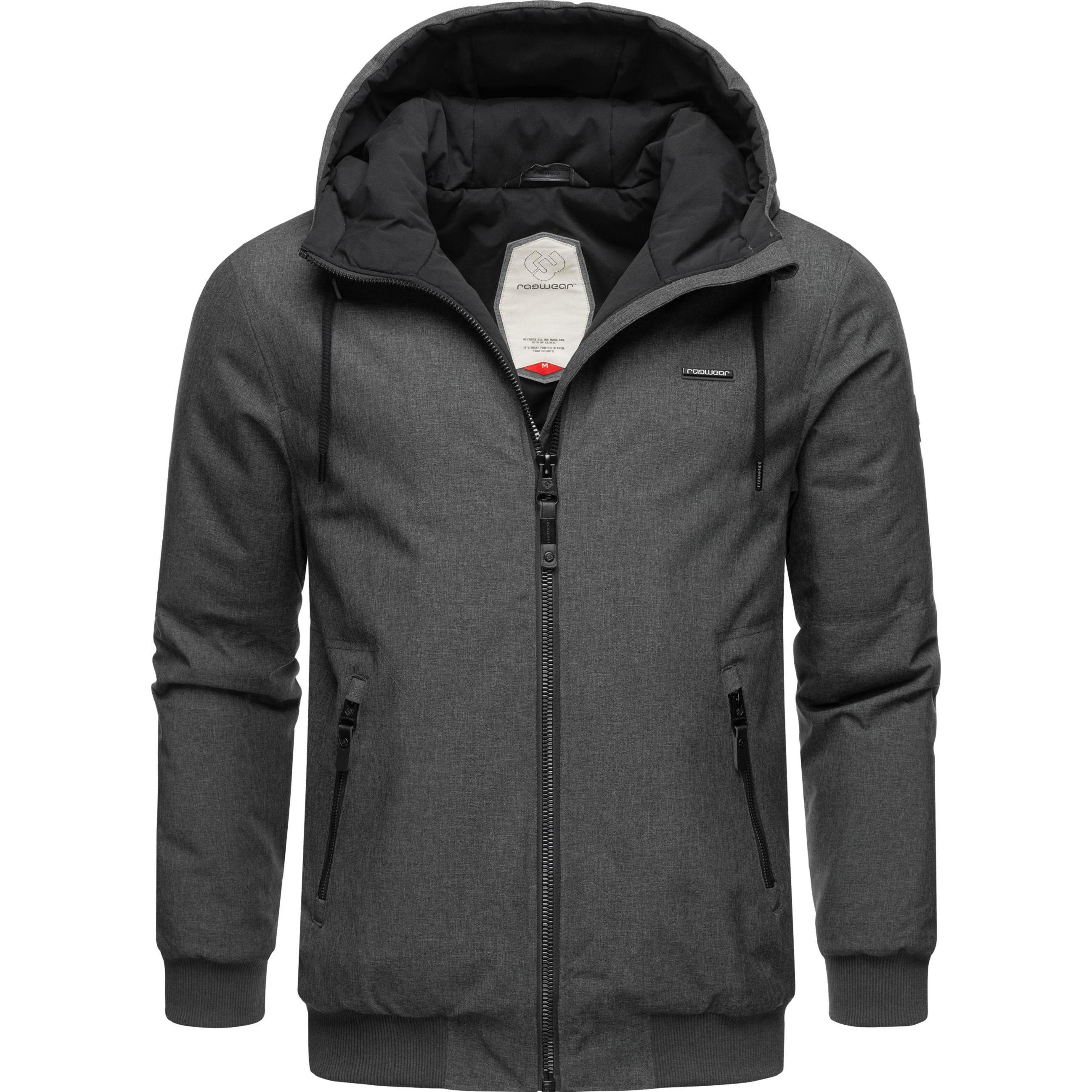 Ragwear, Herren, Jacke, Stewie (3XL), Schwarz, 3XL