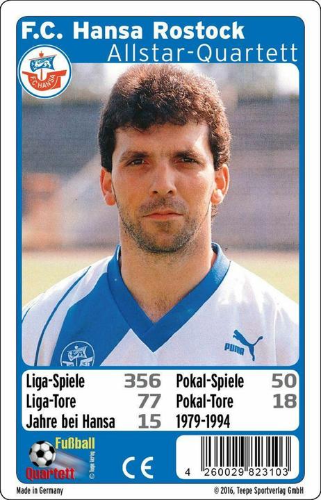 Image du produit Teepe Hansa Rostock Legenden Quartett (Allemand)