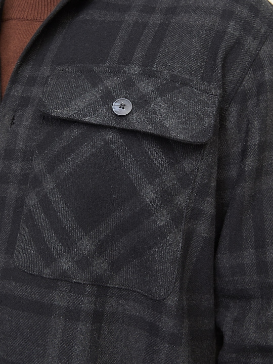 Image du produit Jack & Jones Jprraymond Melange Check Ls Overshirt Sn (XL)