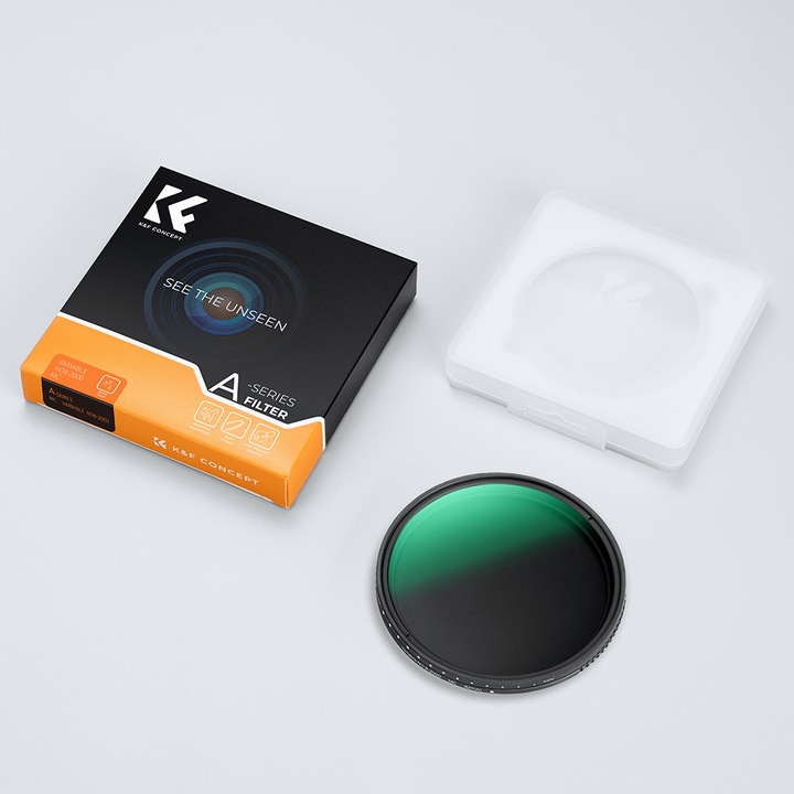 Productafbeelding K&F Concept Filter Slim 40,5 mm MV36 (40.50 mm, ND / grijsfilter)