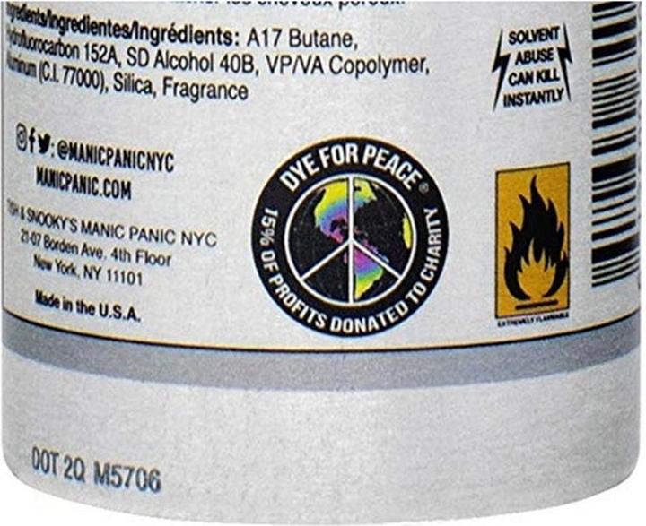 Immagine prodotto Skybound Tintura spray per capelli Silver Stiletto (Argento)