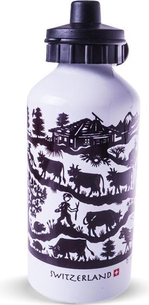 Schwarz Weiss Scherenschnitt