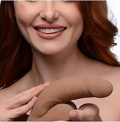 Produktbild XR Brands Large Bulge Packer Dildo - 6.5" Medium