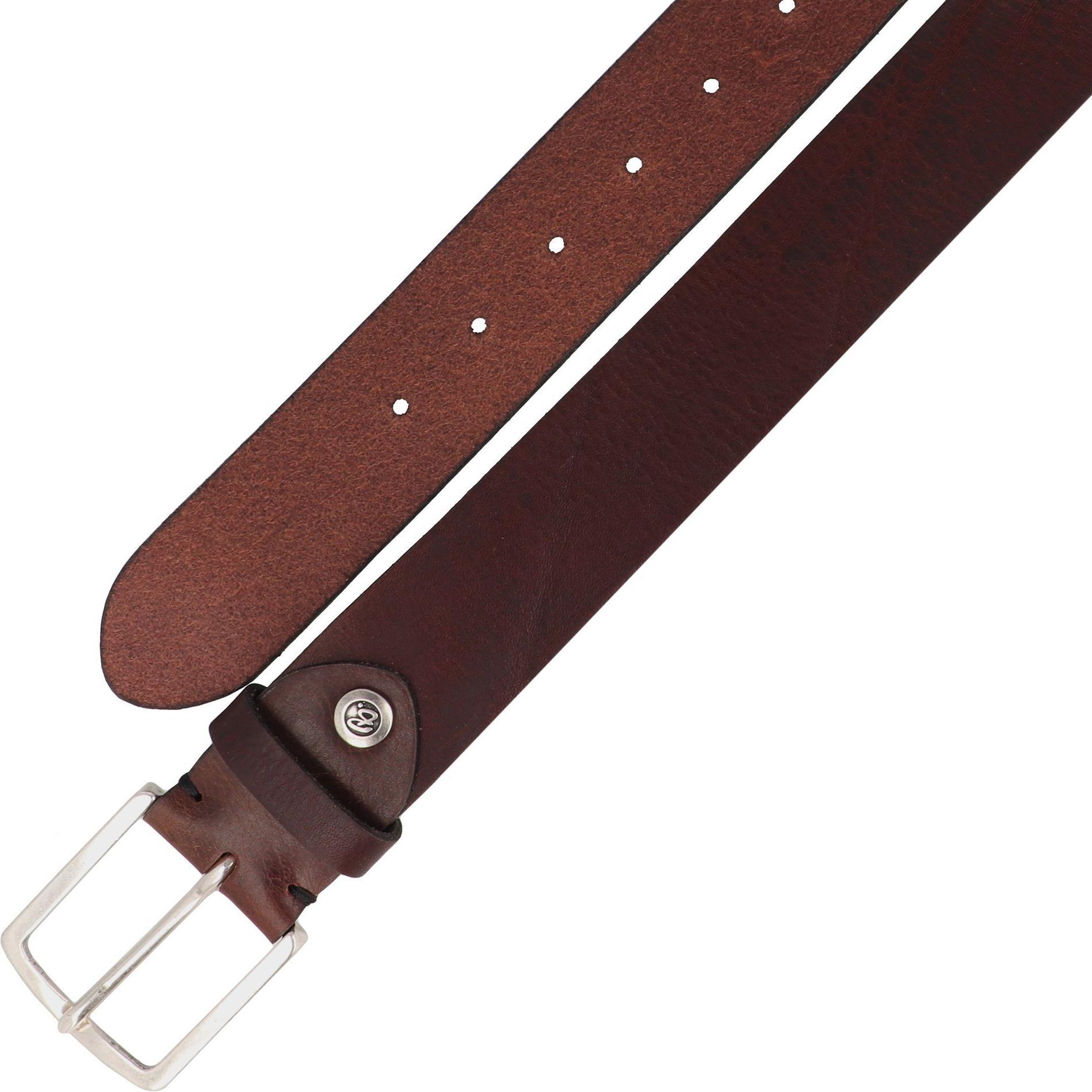 Thumbnail - B.Belt, Herren, Gürtel, Gürtel Leder, Braun, (100)