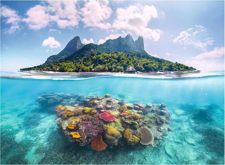 Image du produit Ravensburger Paysage aquatique insulaire (500 pièces)