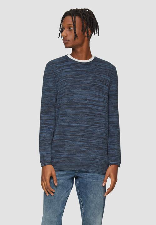 Produktbild S.Oliver Strickpullover Strickpullover in Melange-Optik (M)