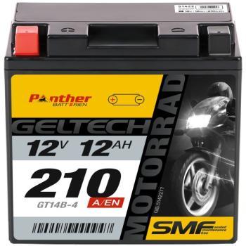 Image du produit Panther Batterien Batterie moto GEL GT14B-4 12V 12Ah (12 V)