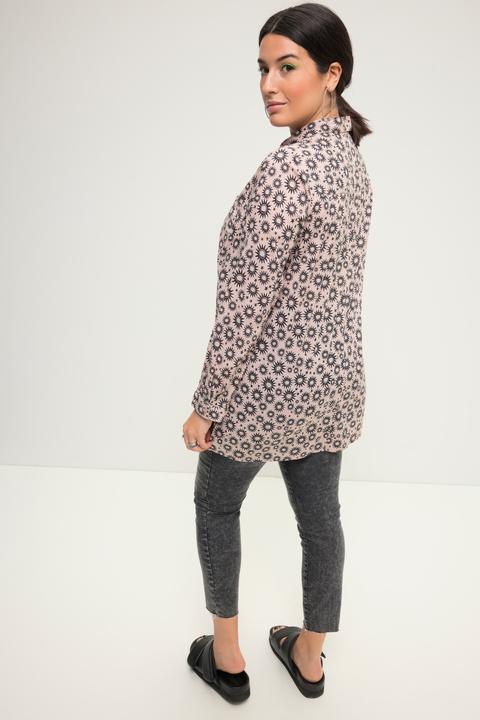 Immagine prodotto Studio Untold Camicia dal taglio squadrato con stampa con soli, collo da camicia e maniche lunghe (42, 44)