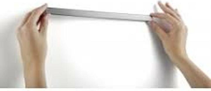 Produktbild Durable Durafix-Rail 297mm met. silber (A3, 5 x)