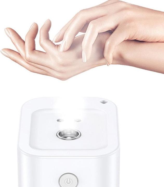 Produktbild Usams Automatyczny dozownik bezdotykowy Mini Sprayer biały/white ZB155XSJ02 (US-ZB155)