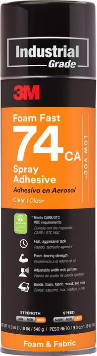 3M Scotch-Weld 74 Adhesive Spray (520 g, 500 ml)
