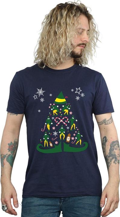 Produktbild Elf Christmas Tree TShirt (S)