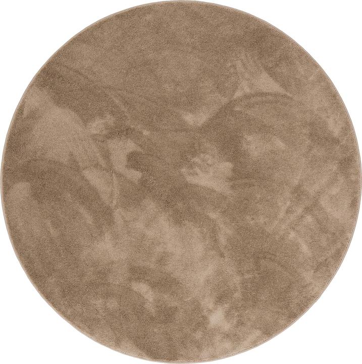 Actual product image Pergamon Luxus Super Soft Hochflor Langflor Teppich Melia Rund (120 x 120 cm)