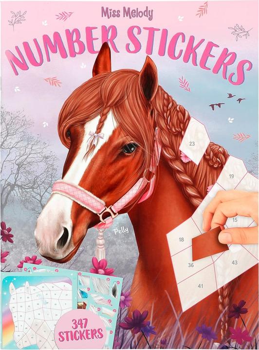 Produktbild Depesche Stickerbuch Number