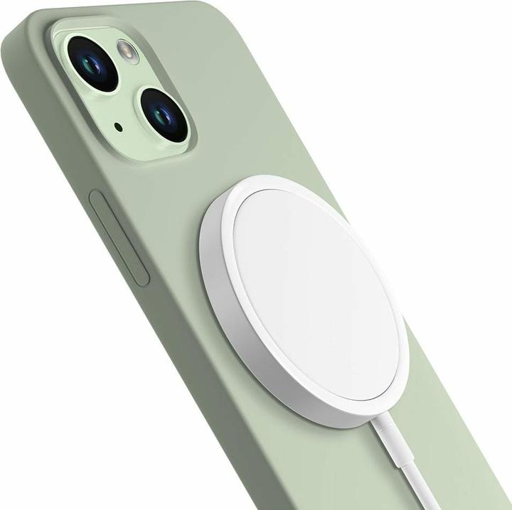Actual product image 3MK Hardy Case iPhone 15 6.1" zielony/green MagSafe (Apple iPhone 15)