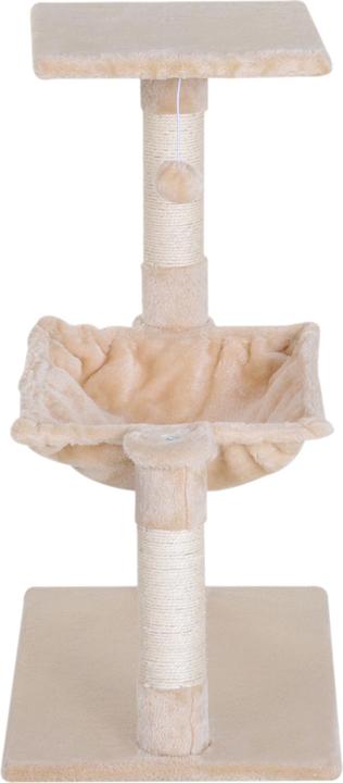 Produktbild PawHut Katzenbaum mit Sisalsäulen (70 cm, Beige)