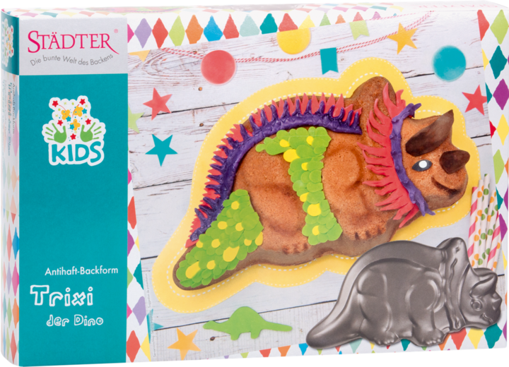 Productafbeelding Städter 3D bakvorm dinosaurus