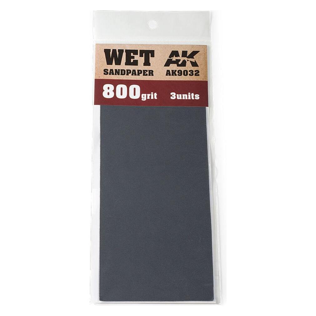 AK Interactive Wet Sandpaper 800 Grit. 3 units - buy at Galaxus - Galaxus